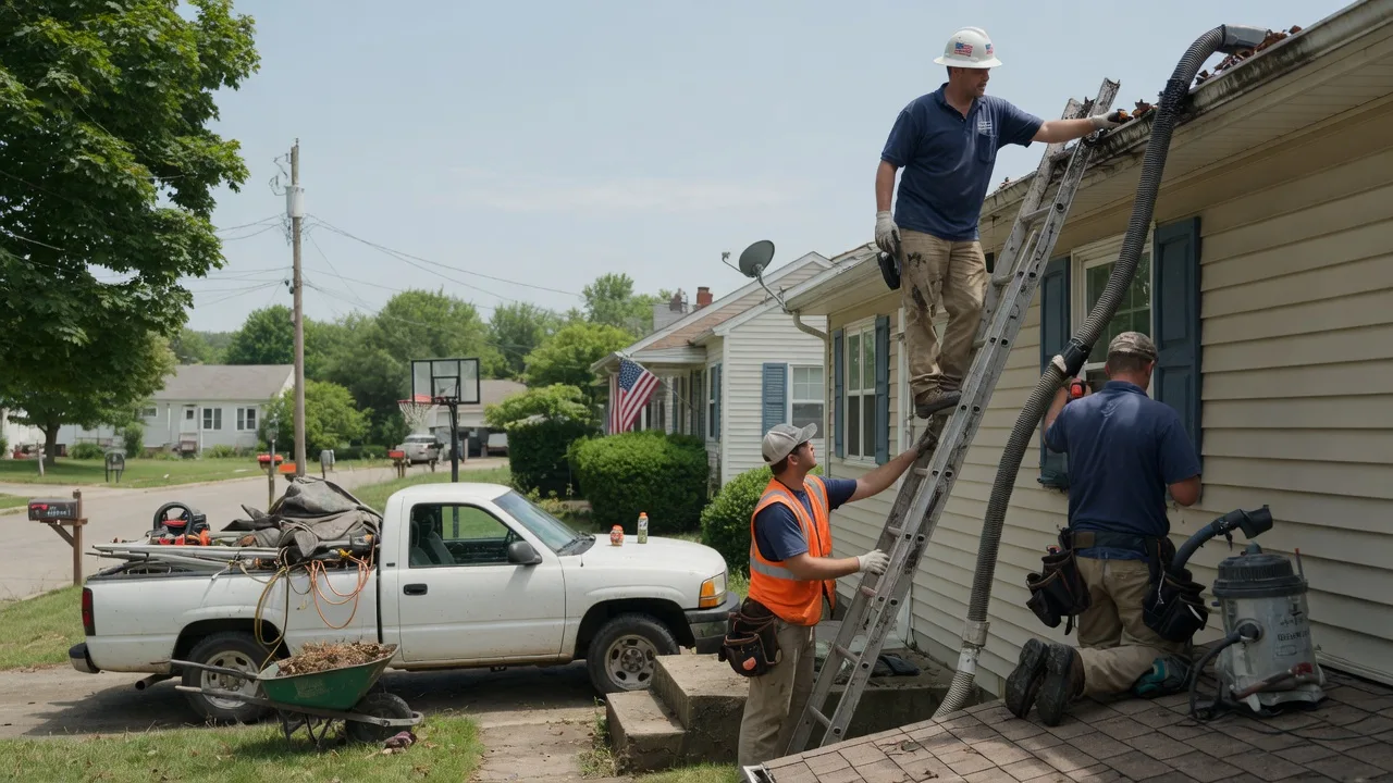 Gutter Installation in Sciota, IL near me